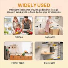 3-Section Wicker Baskets For Shelves, Hand-Woven Seagrass Storage Baskets Toilet Paper Basket Large - Multicolor - View 7
