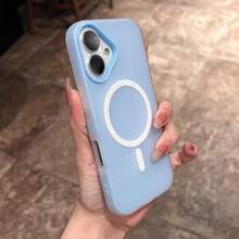 Liquid Silicone Phone Case In Solid Yellow - Anti-Yellowing & Soft Protective, Compatible With [Device], Waterproof, Shockproof, Anti-Fall, Anti-Scratch - 款式10(1pc) - 查看 2