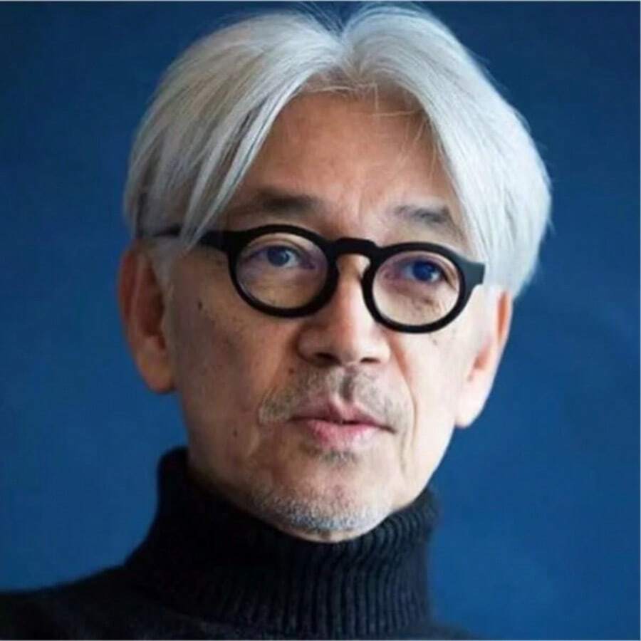 1pc Celebrity-Inspired Retro Round Frame Eyeglasses - Black - View 1