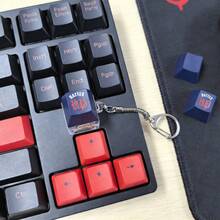 KPOP Keychain, Batch Up Keychain 2-In-1 Function PET Kpop Album Keychain, Batch Up Keychain 2-In-1 Function Pet Material Suitable For Decorating Suitable For Decorating Backpack Keychains, Keyboard Decorations, KPOP Fans Collecting Concert Keychains - Keycap - View 3