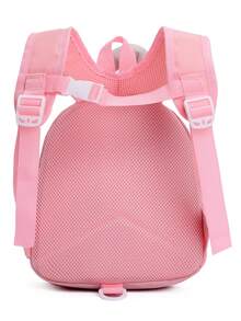 幼儿园/学前儿童可爱高品质背包，轻便小巧，带防丢带，适合男孩和女孩 - 粉色 - 查看 8