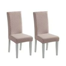 1/2/4/6pcs Stretch Jacquard Chair Covers, Removable & Washable, Suitable For Home, Restaurant, Party - one-size - View 21