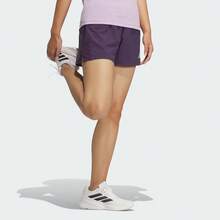 Adidas 女士 ESS RN SHORT W 梭织短裤 KS3533 - 紫色 - 查看 6