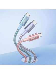 anker A875 Fast Charging Data Cable: Thickened To Prevent Breakage, Intelligently Matches Current To Prevent Damage To Devices, Portable And Easy To Store, Suitable For Bedroom And Office Use. - Multicolor - View 2
