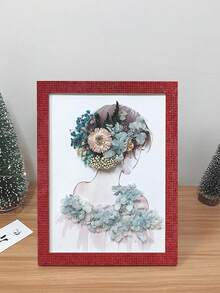 1pc Shiny Rhinestone Sticker, DIY Car Furniture, Cup, Photo Frame Decorative Sticker, Self-Adhesive Glitter Crystal Gem Sticker, Suitable For Car Decor, 4.45 X 9.37 Inch/8.96 X 9.37 Inch/9.37/12 Inch (Large Red) - Bright Red - View 6