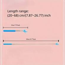 1pc Retractable Pointer Stick (Mixed Colors) - Finger Pointer, Stainless Steel Extendable Length For Home, Classroom Teaching, Performance And Office Use - Finger-reading Stick - View 6