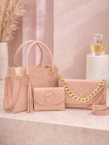 Women Shoulder Bags - 摩卡棕 - 查看 1