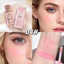 Swan Garden Liquid Blush And Lipstick, Contouring, Natural And Transparent, Low Saturation Natural Tones, Suitable For Daily And Special Occasions, Creating Natural Korean-Style Makeup - Liquid Blushes - 查看 12