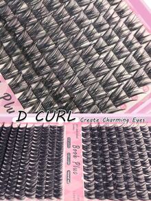 640PCS Fluffy Eyelash Clusters, 4 Syles Mixed,9-16mm, Individual Lashes, Thick Cluster Eyelash Extensions, D Curl, Suitable For Makeup, Eyelash Extension, DIY Lashes, DIY Eyelash Extension At Home - Xem 5