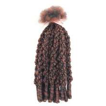 Men's Dreadlock Extensions 14" Black | 5-Minute Microlink Installation | Heat-Resistant Reusable Synthetic Hair | Instant Hip Hop Style - Multicolor - View 8