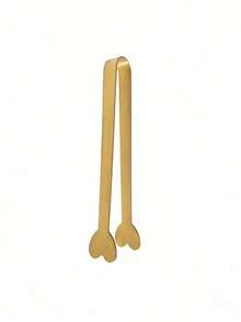 1/5pcs Goledn Stainless Steel Heart Square Christtmas Candy Clip Candy Snack Holder,Party Potluck Small Tableware, Wedding Tableware Suitable For Family Gatherings, Birthdays, Weddings & Holidays Christmas Festival - Gold - View 14