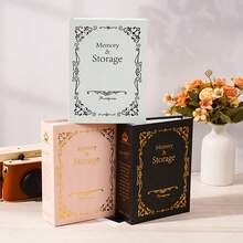 This Is A Classic European Embossed Photo Album. It Consists Of 50 Pages And Can Hold 100 Photos. It Is Perfect For Preserving Photos Of Weddings, Graduation Ceremonies, Travel Experiences, And Children's Growth. - Retro Photo Album - View 5