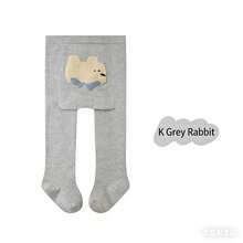 Infant/Toddler Girls' Cartoon Print Cotton Tights, Autumn/Spring - Multicolor - View 3