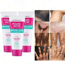 3pcs Skin Bleaching Cream For Women - Intimate Skin Care Lightening Cream For Intimate Areas, Private Parts, Underarms, Knees, Elbows, Inner Thighs, Bikini Areas–Dark Spot Remover For Face - Hyaluronic Acid - Xem 1