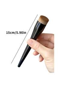 一套包含粉底刷、散粉修容刷、斜角腮红刷的专业化妆刷，包括粉底刷、遮瑕刷、腮红刷、修容刷、腮红刷、古铜粉刷、散粉刷、粉底刷和腮红刷。 - 彩色 - 查看 7