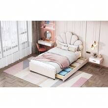 Bed Bases & Foundations - Beige - View 1