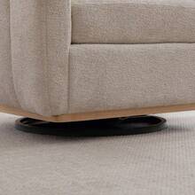 Living Room Chairs - Beige + Chenille + Primary Living Space - View 11