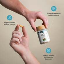 - Gut Health - 30 Servings - Natural Supplement Capsules Edible Dietary - 1 Bottle - View 5