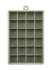 1pc Silicone Ice Cube Tray With Lid, Square Ice Cube Mold With 24 Cavities, Suitable For Cocktails, Chocolate, Juice - Multicolor - View 13