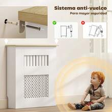 HOMCOM Protección de enchufe - Blanco - Ver 7
