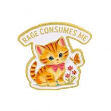 Ghim cài áo tráng men, huy hiệu cài áo, phụ kiện ba lô, trâm cài áo nữ, quà tặng quần áo, trang sức, phụ kiện thời trang - Nhiều màu - Xem 9