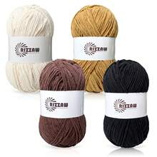 4pcs 2mm Diameter Polyester Chenille Yarn, Soft Material Suitable For Crocheting/Knitting Scarves, Hats, Handbags And Other DIY Crafts - 4pcs - View 8