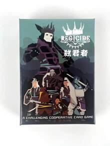 Juego de mesa regicida para 1-4 jugadores, juego de mesa divertido para Familia/, juego de estrategia de entretenimiento para amigos LHO0 - Regicidio - Ver 9