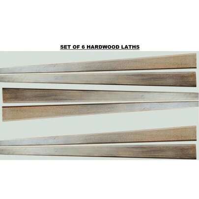 Wooden Laths For Traditional Kitchen Clothes Airer Pulley Kit Hardwood 6 Slats
