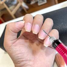 1pc Diamond Nail Drill Bit, Russian Manicure Sanding Head, Cuticle Removal Nail File, Nail Polishing Tool, Nail & Foot Care Accessory - Silver - View 5