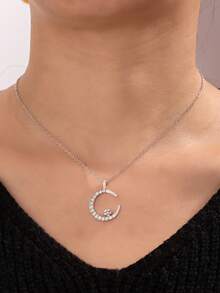 这款时尚的几何半圆形项链，适合日常佩戴，也可作为礼物送给朋友。 - 彩色 - 查看 5