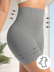 1 chiếc quần định hình eo cao màu xám - Đồ lót định hình dành cho nữ với đai nịt eo, làm phẳng vùng bụng, tôn dáng, phù hợp với váy, quần jeans và trang phục bó sát. Thoải mái khi mặc hàng ngày, cũng phù hợp cho những dịp đặc biệt: Chất liệu mềm mại, thoáng khí ôm sát cơ thể, không bị cuộn lên hay bó chặt da. Lý tưởng cho phụ nữ muốn có hiệu quả định hình kín đáo - Tông màu nâu nhẹ nhàng dễ phối với quần áo màu trung tính. - Xám - Xem 2