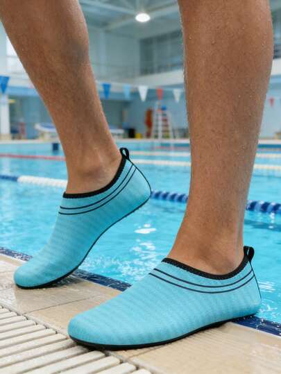 Leisfit Summer Lightweight Water Shoes, Men & Women Quick Dry Barefoot Water Socks, Non-Slip Soft Aqua Socks For Swimming Pool, Surfing, Beach Hiking, Diving, Snorkeling And Other Indoor/Outdoor Sports