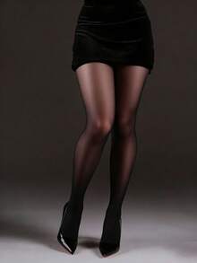 El secreto de las piernas desnudas - Ultra delgado, transpirable y acabado perfecto para un aspecto casi imperceptible - Negro - Ver 6