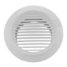 Rejilla Circular de ventilación interior, cubierta de tubo de salida de 75mm/100mm/125mm/150mm/200mm para baño, cocina y oficina TQDL - 75 milímetros - Ver 7