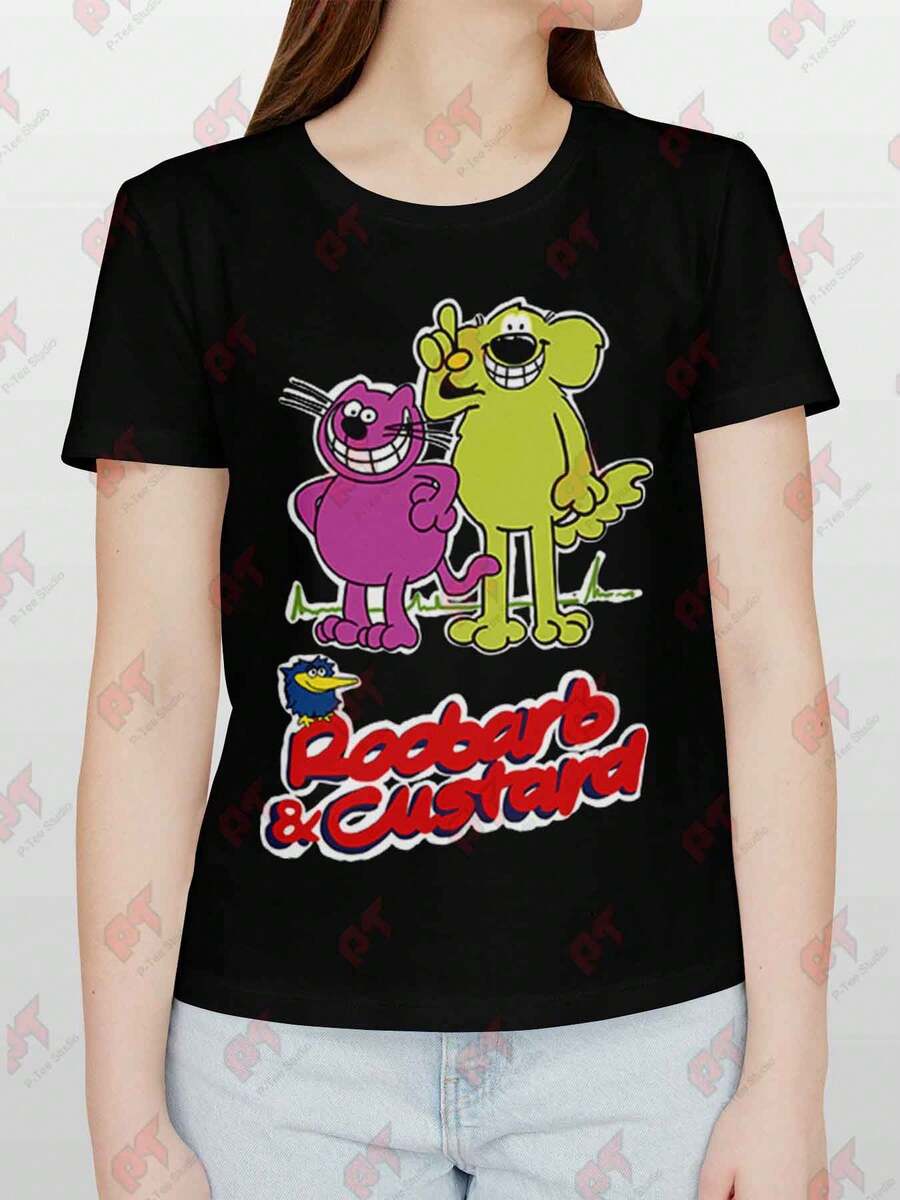 Bottom Young Ones Comedy Adrian Edmondson Rik Mayall T-Shirt - Black - View 1