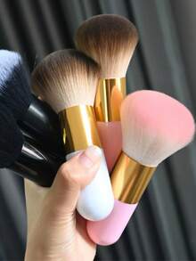 大号散粉刷，多功能化妆刷，蓬松便携定妆粉刷，美甲粉刷 - 彩色 - 查看 4