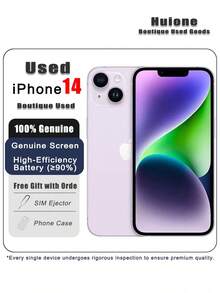 Used Apple IPhone 14 Smartphone, Dual SIM Dual Standby 5G, 95% New, Original Screen And High-Efficiency Battery (≥90%). - Multicolor - View 13