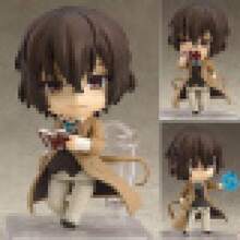 Premium #   657 Osamu Dazai (Bungo Stray Dogs) Chibi Figure |     Interchangeable Faces Anime Model |     Birthday Holiday Gift - 657# - Xem 2