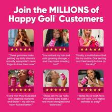 Miriyalyad Goli Women's Complete Multivitamin Gummies | 60ct, Vegan, Non-GMO | 225mcg Biotin, Gluten-Free & Gelatin-Free Dietary Supplement - 3件 - 查看 2