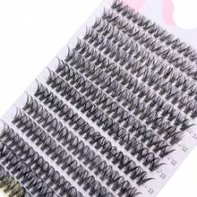 280片混合长度假睫毛，3D浓密，超薄0.05毫米，自然到浓密款式，适合初学者和角色扮演 - D - 查看 3