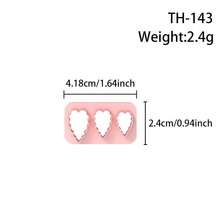 Plastic Polymer Clay Cutters & Flower Shape - DIY Crafting With Precise Cutting Edges For Handmade Clay, Jewelry Beads, Resin Charms - Molding Die For Polymer Clay Art Supplies (Compatible With DIY Kits) - TH143 - View 16