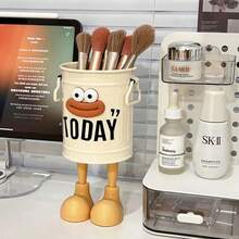 Desk Organizer Drawer Desktop Storage Pen Holder Workstation Accounting Manual File Rack, Back To School/Makeup Brush Holder, Cosmetic Storage Box, Pen Cup Organizer - Back To School Essential - One Size - View 9