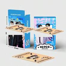 92张双面LOMO照片卡，收藏卡，INS粉丝卡 - 彩色 - 查看 3