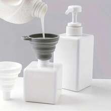 1个汽车发动机油漏斗，通用型硅胶液体漏斗，可折叠便携式汽车换油漏斗，伸缩长颈液体漏斗 - 漏斗 - 查看 7