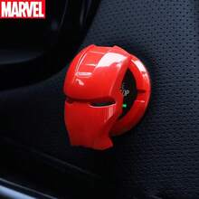 Car Ignition Cover - & Engine Start Button, Anime Car Trim Sticker Accessories - 1 PC - View 9