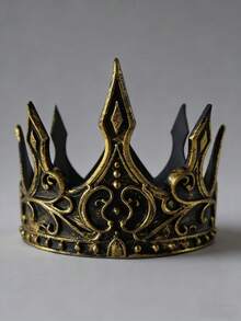 1 Bộ gồm 2 món (Vương miện cổ điển màu tối + Quyền trượng vua Pharaoh), thích hợp cho trang phục vua chúa, đạo cụ nhập vai trong các bữa tiệc, đạo cụ biểu diễn trò chơi. - Nhiều màu - Xem 3