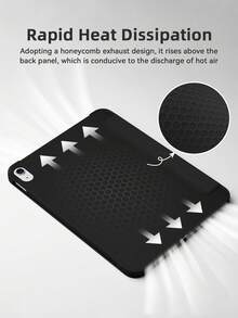 Ốp bảo vệ máy tính bảng DANYCASE có khe cắm bút, phù hợp với các dòng A16, Air 11, M3, M2 Pro 11, M4, M5, thế hệ thứ 7, 8, 9, 10.2 inch, 10, 10.9 inch, Air 4, Air 5, với thiết kế góc chống va chạm. - màu đen - Xem 4