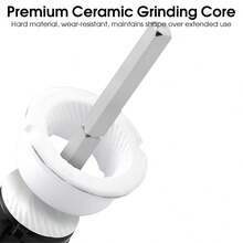 500mAh Rechargeable Electric Seasoning Grinder, Adjustable Coarseness, Automatically Grinds Pepper, Sesame, Cumin And Other Spices, Essential Kitchen Tool - Multicolor - View 7