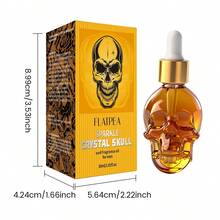 30毫升男士骷髅香水油，蔚蓝古龙水，持久清新自然香氛 - 水果&柑橘香調 - 查看 9