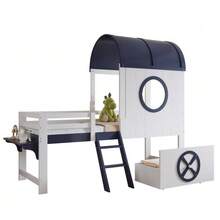 Bed Bases & Foundations - White+Black Blue - View 8